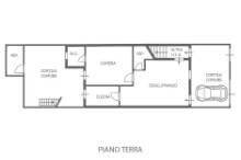 Vendita casa a schiera con scoperto esclusivo Pesaro - Zona Soria (SC942)
