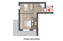 Vendita attico con terrazzi e garage Pesaro - Zona Muraglia (AP953)